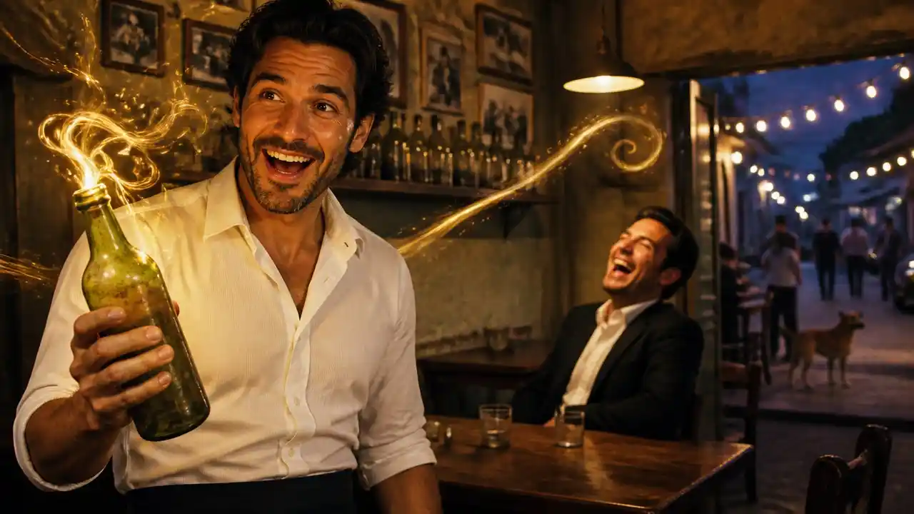 The Bottle of Laughs