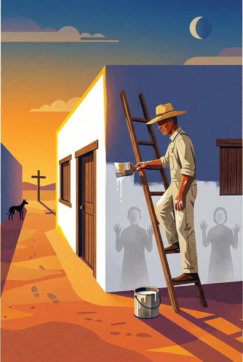 El Hombre que Hace Casas Blancas