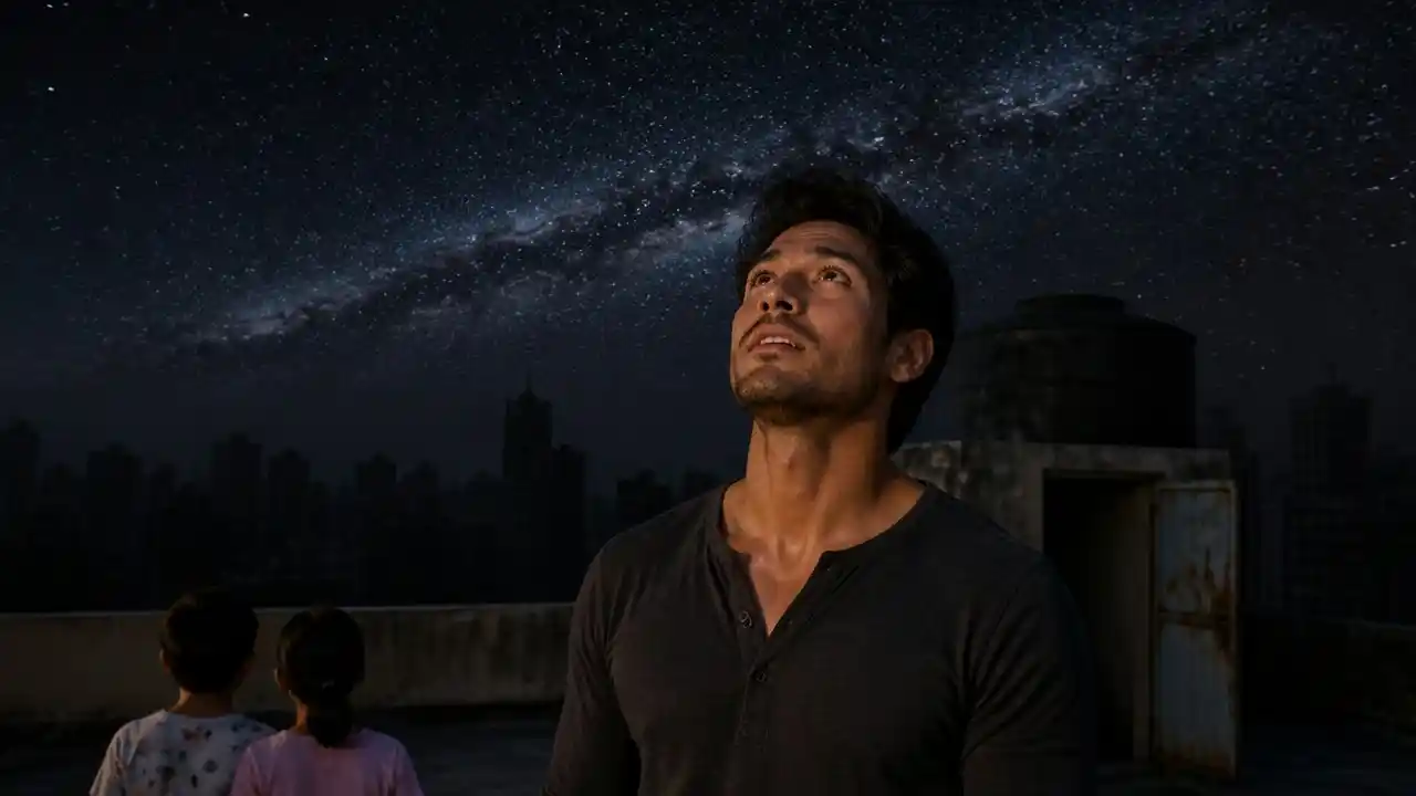 The Ads in the Night Sky