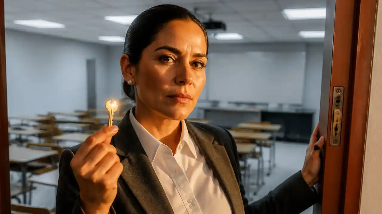 The Locked Classroom Murder