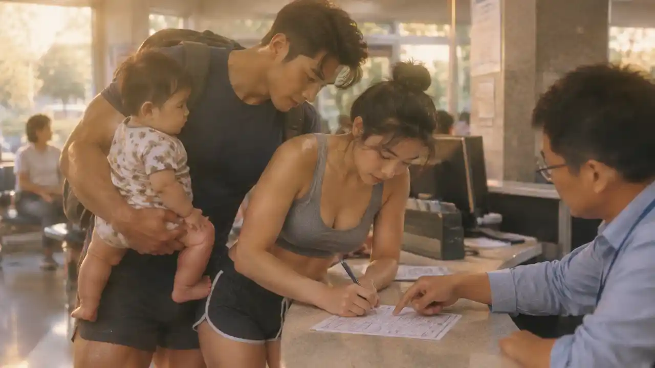 Lesson 2089 Signing the Baby Up for Medical Insurance