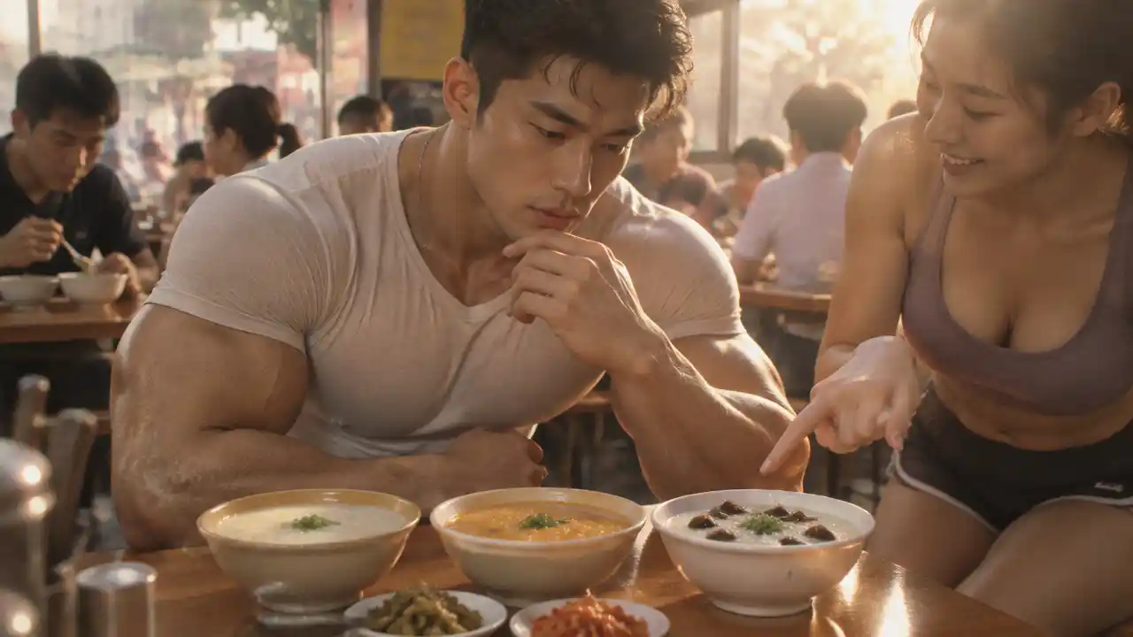 Lesson 330 Choosing a Congee at the Breakfast Shop