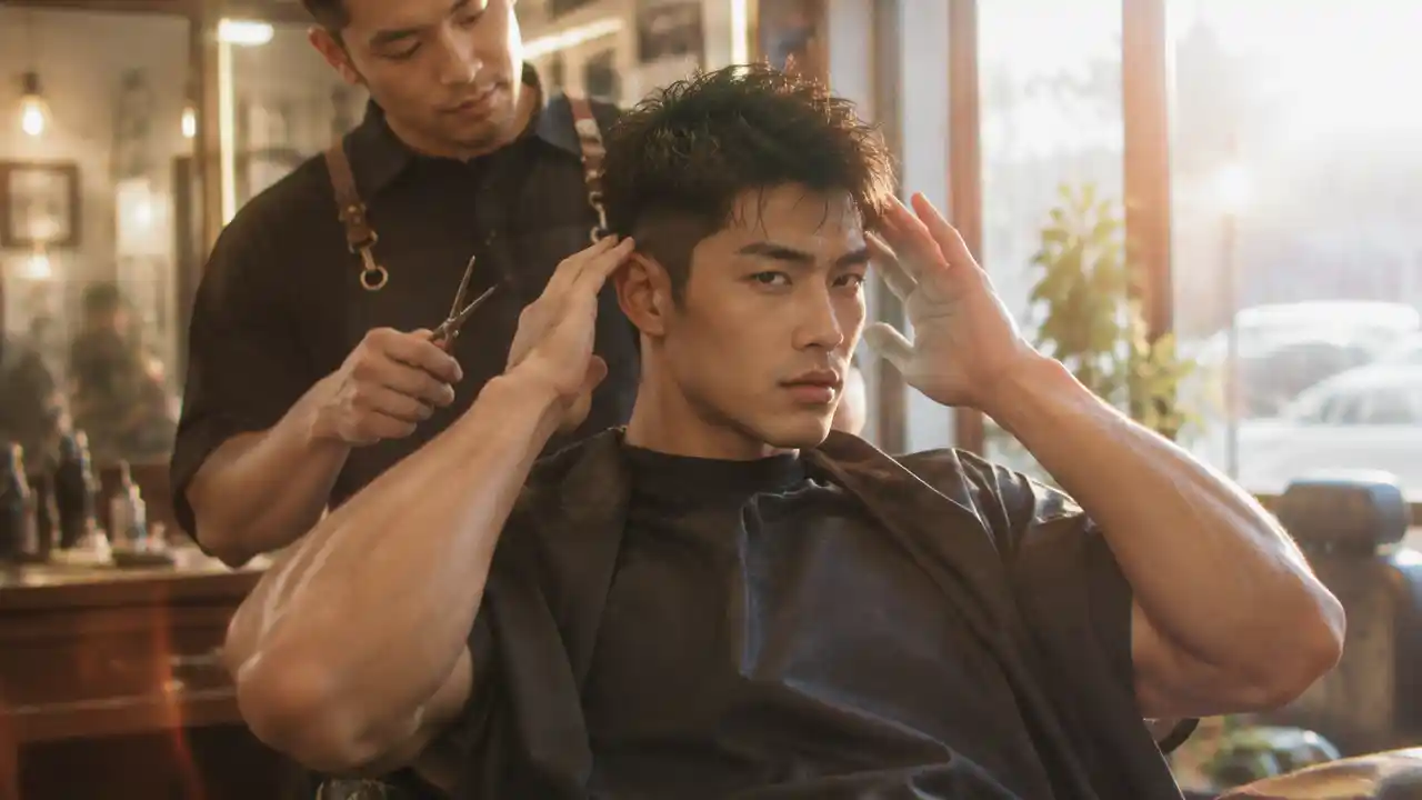 Lesson 523 Asking the Barber for a Short Cut
