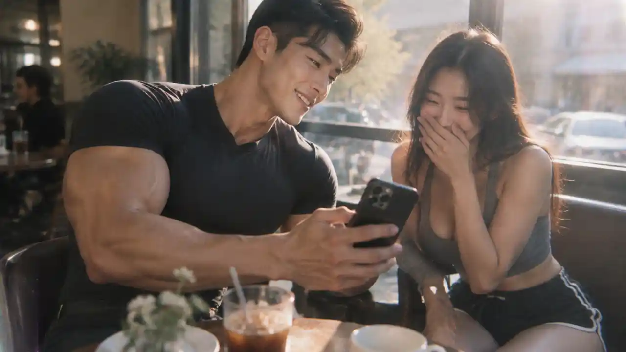 Lesson 811 Showing a Friend a Funny Douyin Video