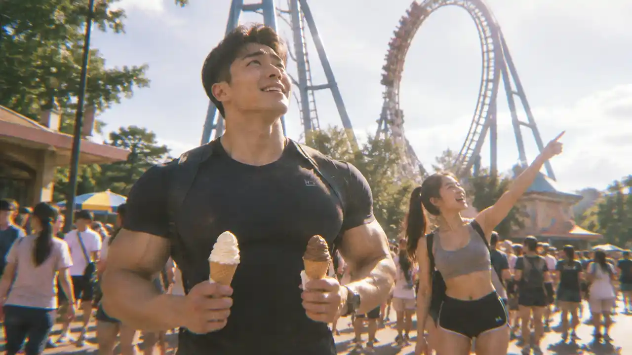 Lesson 986 Visiting a Theme Park Together