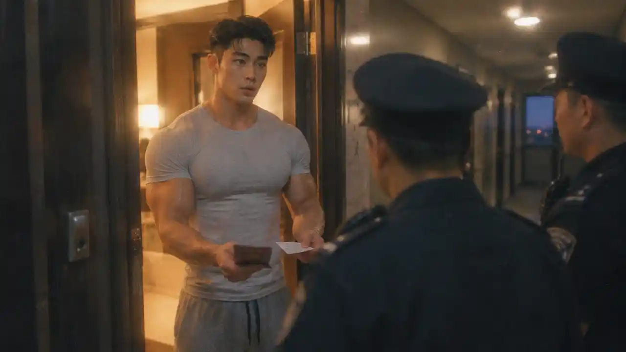 Lesson 1300 Police Knock to Check His Papers