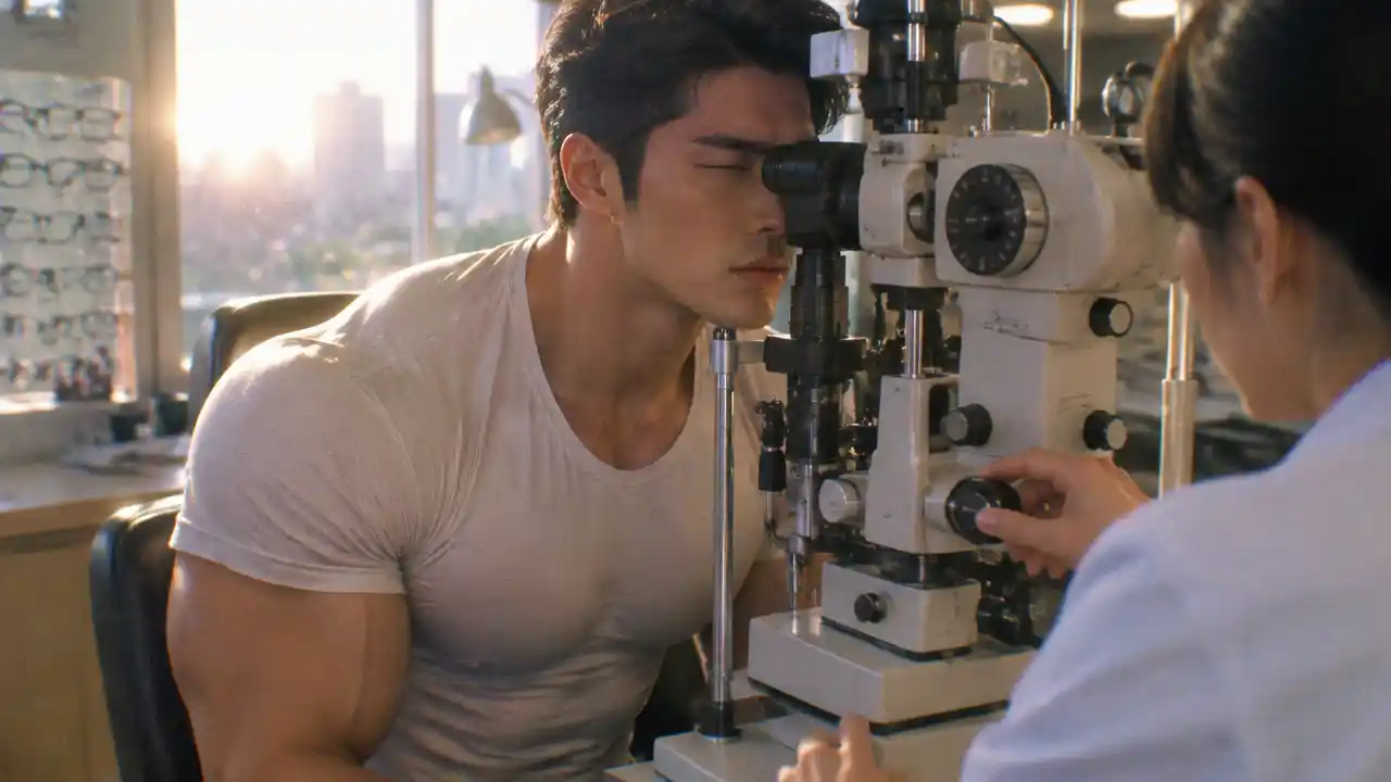 Lesson 1546 Getting an Eye Test at the Optical Shop