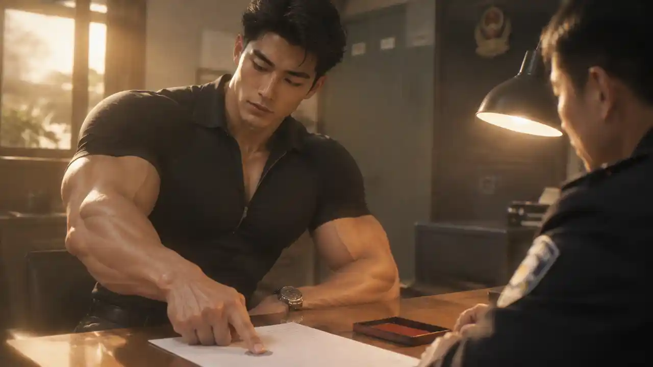 Lesson 1696 Signing the Police Record With a Fingerprint