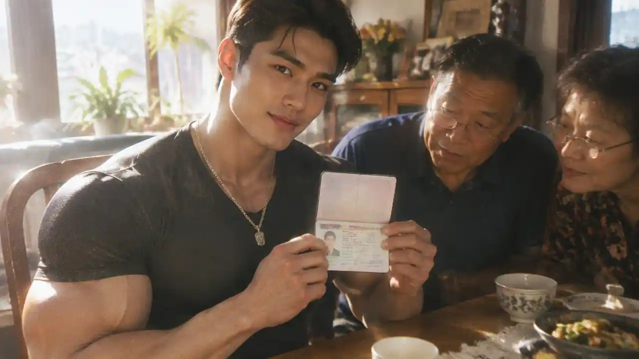 Lesson 1761 Telling Her Parents About His Residence Permit