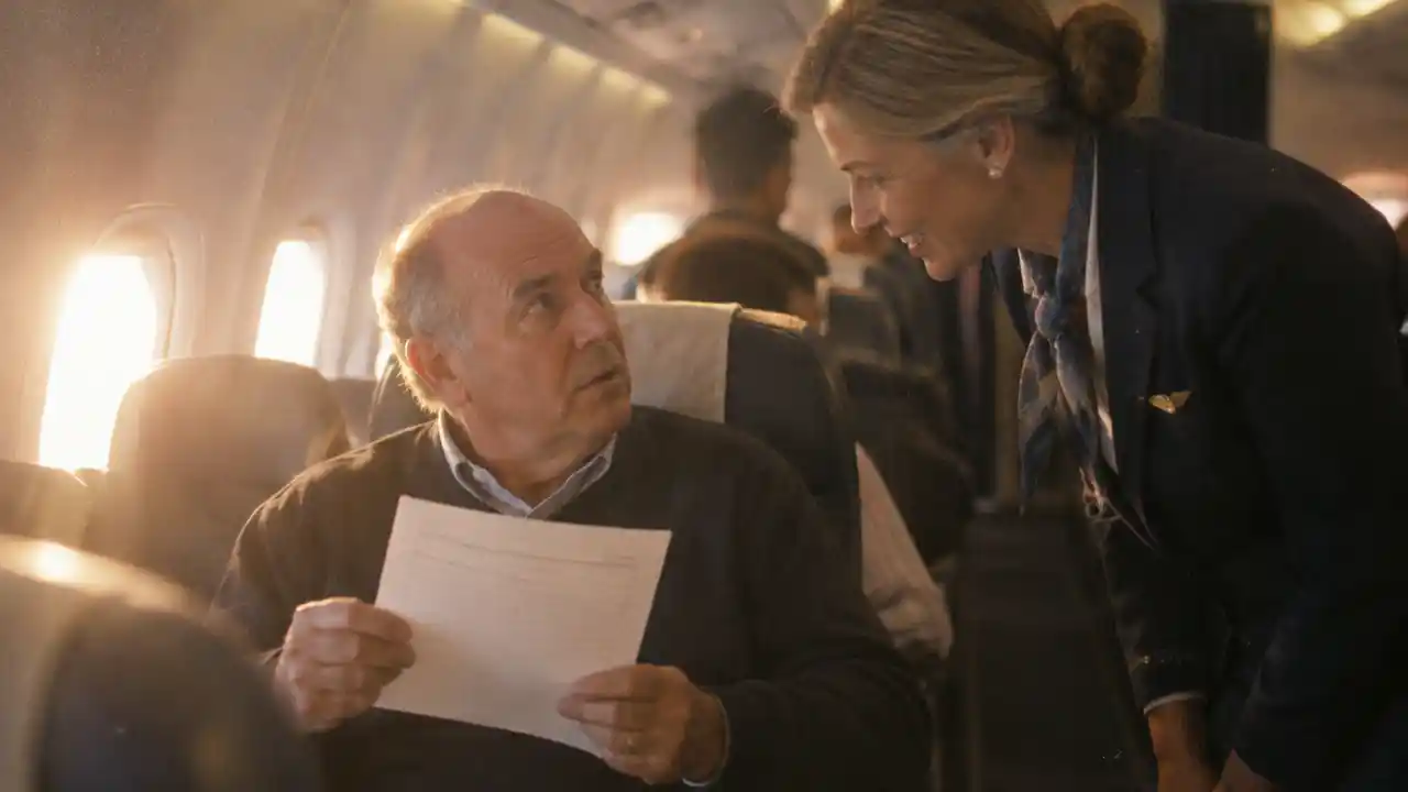 Lesson 1 Asking the Flight Attendant About Landing Forms