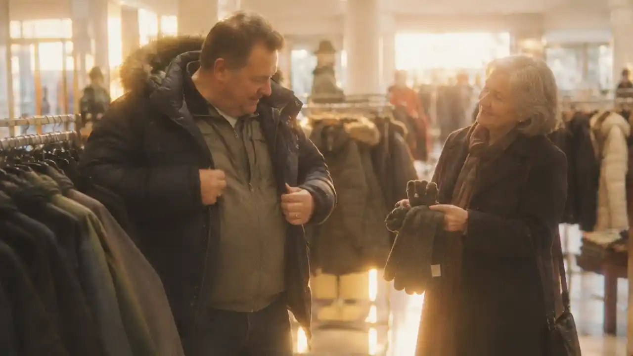 Lesson 220 Buying a Real Winter Coat