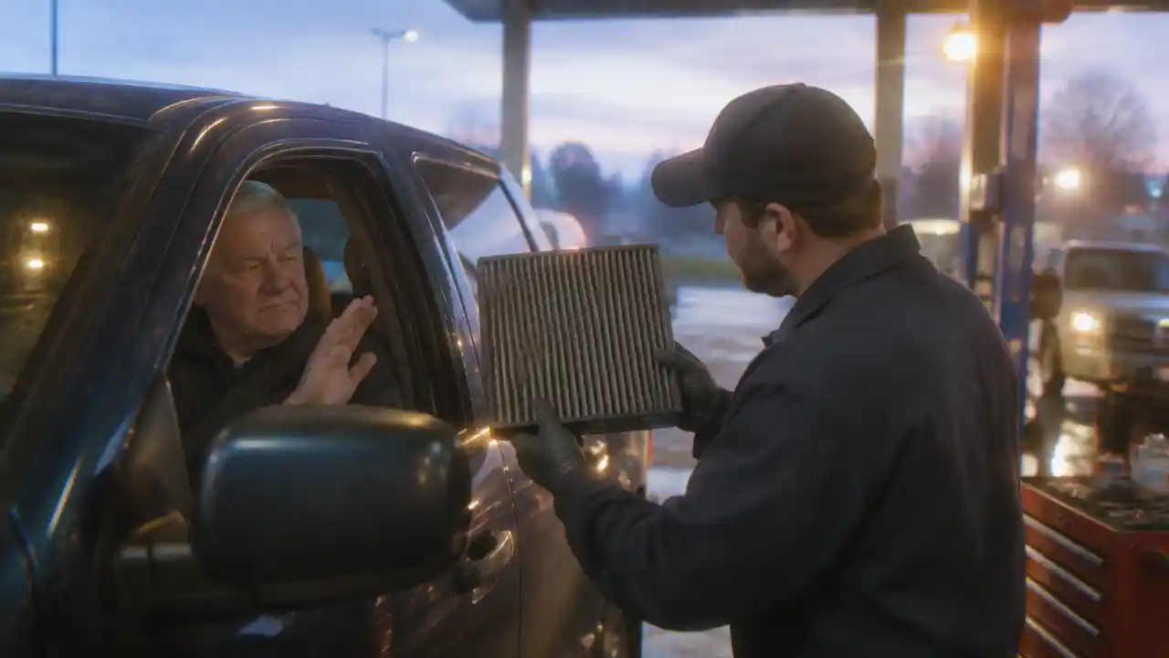 Lesson 1895 Getting an Oil Change