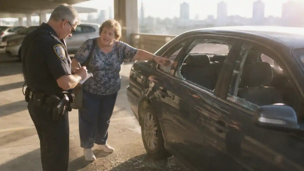 Lesson 244 Reporting a Car Break In