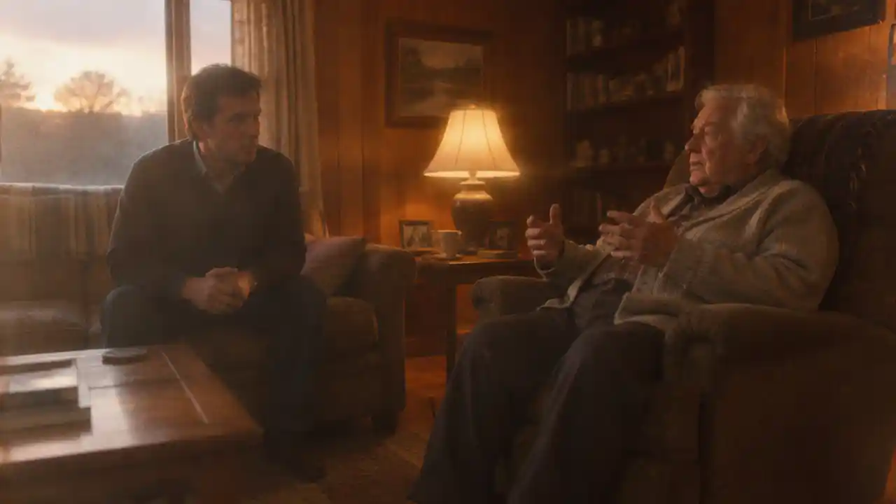 Lesson 2037 Small Talk With Your Dad in the Living Room
