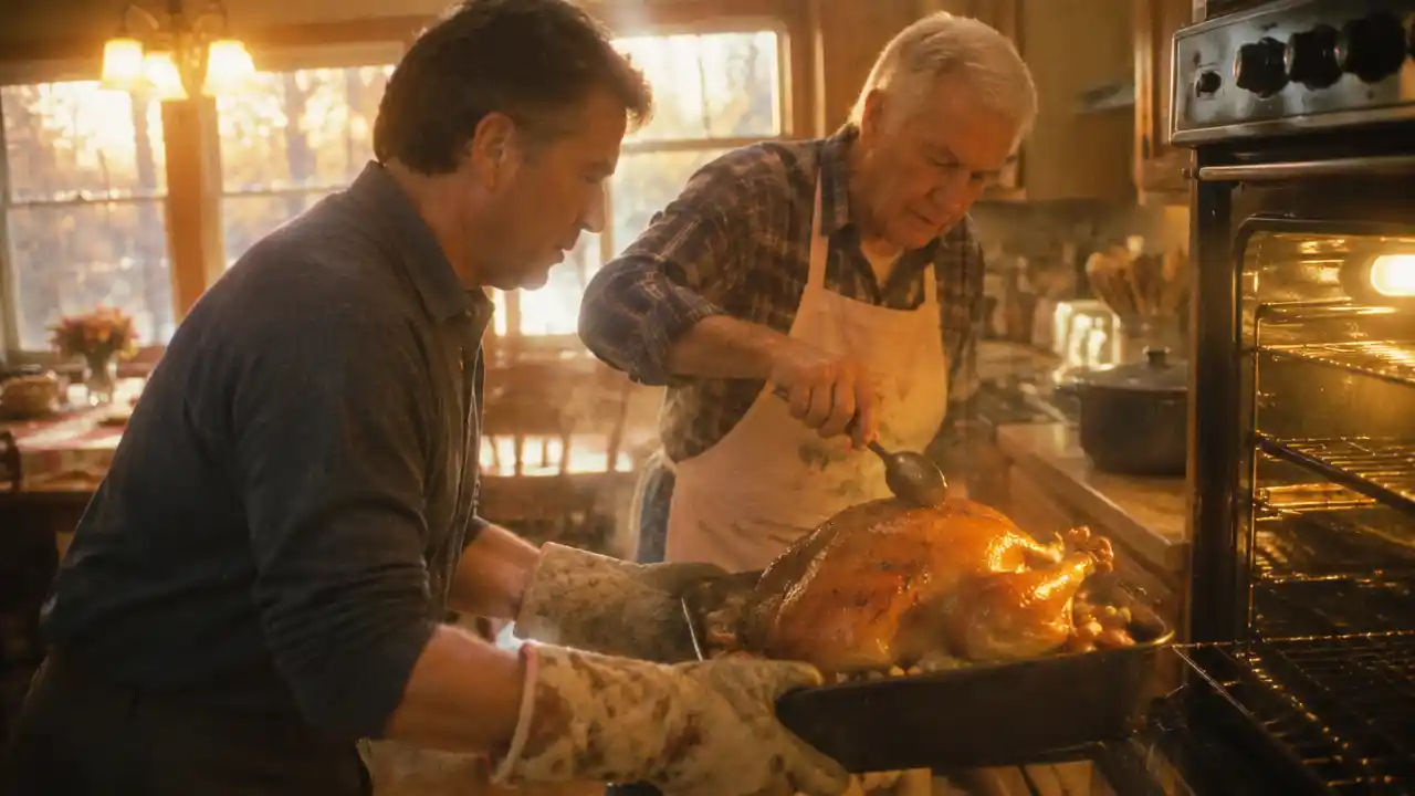 Lesson 2075 Helping Cook the Thanksgiving Turkey