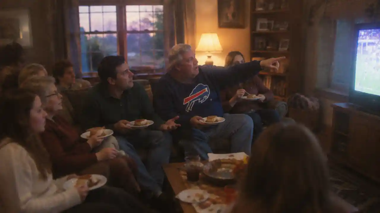 Lesson 2077 Watching Football on Thanksgiving