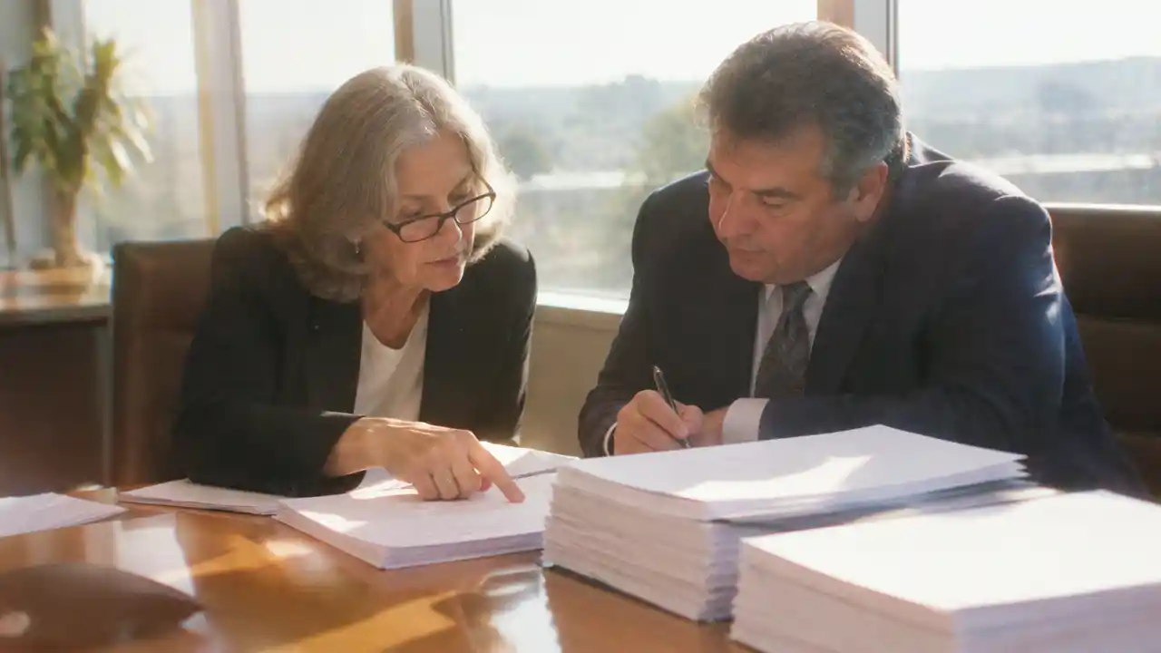 Lesson 2229 Going Over the Forms With the Lawyer