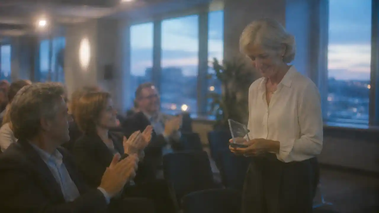 Lesson 2516 Accepting an Award at Work