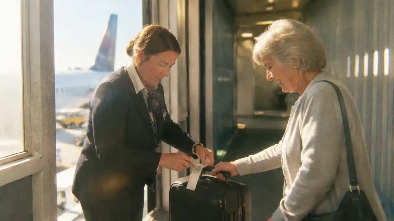 Lesson 299 Checking Your Carry On at the Gate
