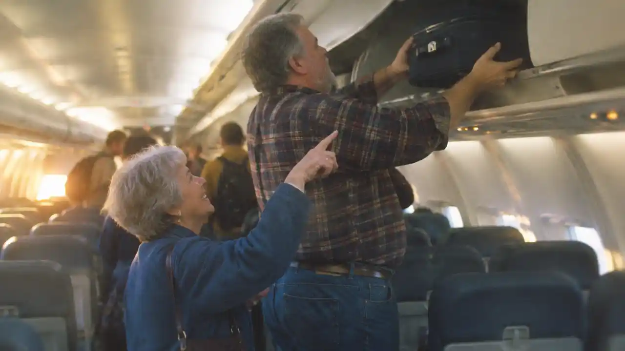 Lesson 301 Asking for Help With the Overhead Bin