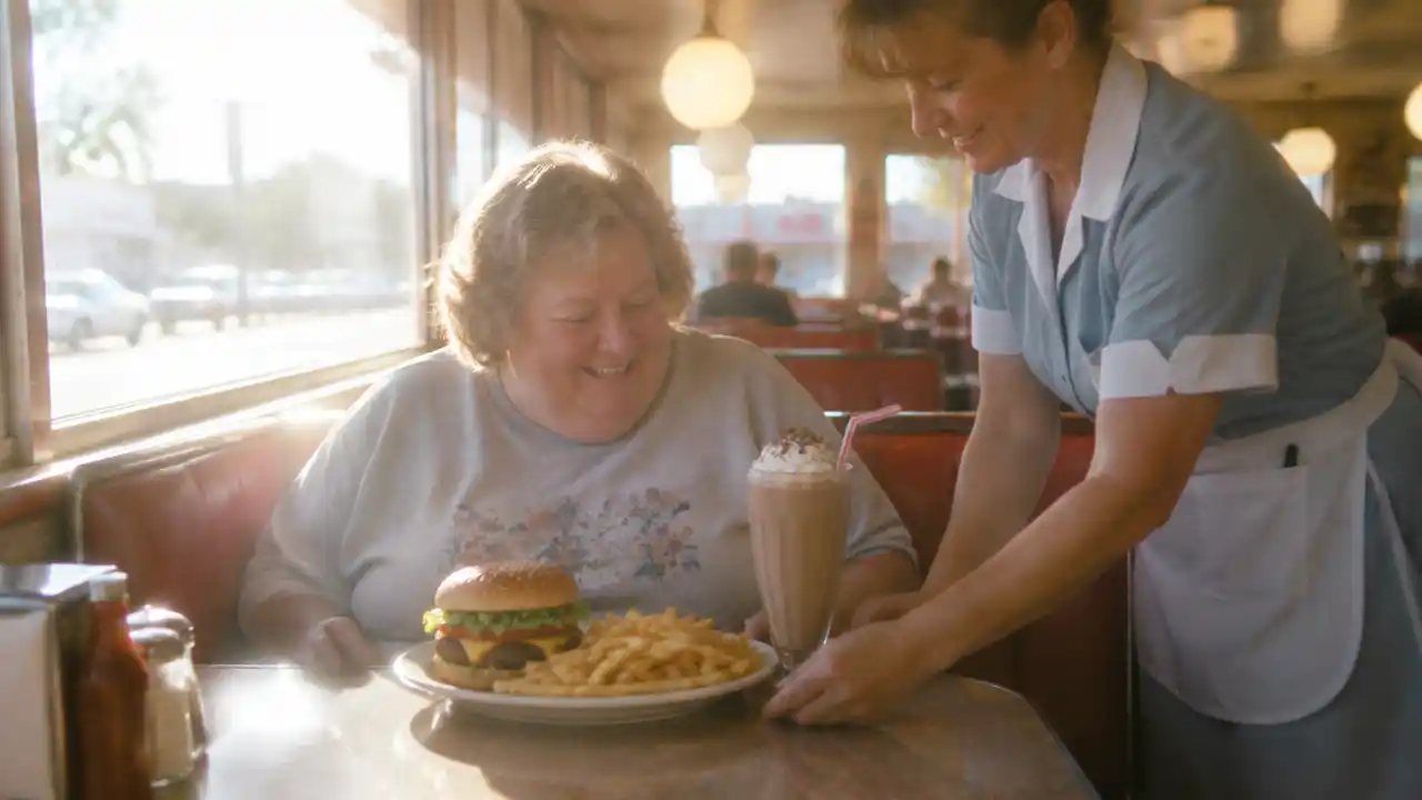 Lesson 358 Ordering a Diner Burger and a Milkshake