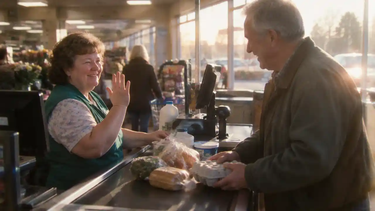 Lesson 26 Saying Hi to a Cashier