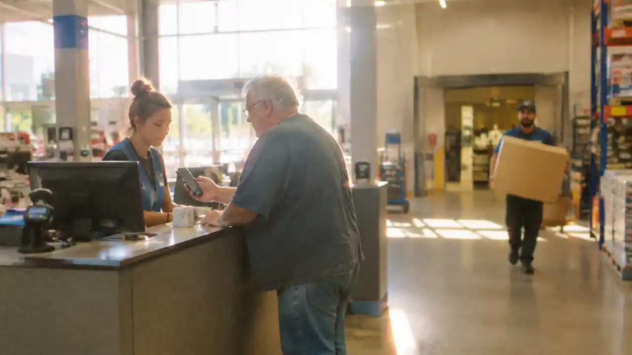 Lesson 479 Picking Up an Online Order at the Service Desk