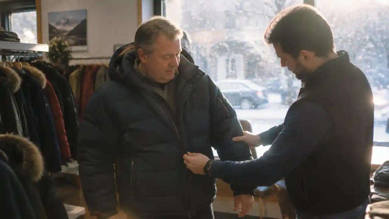 Lesson 495 Buying a Warm Winter Coat