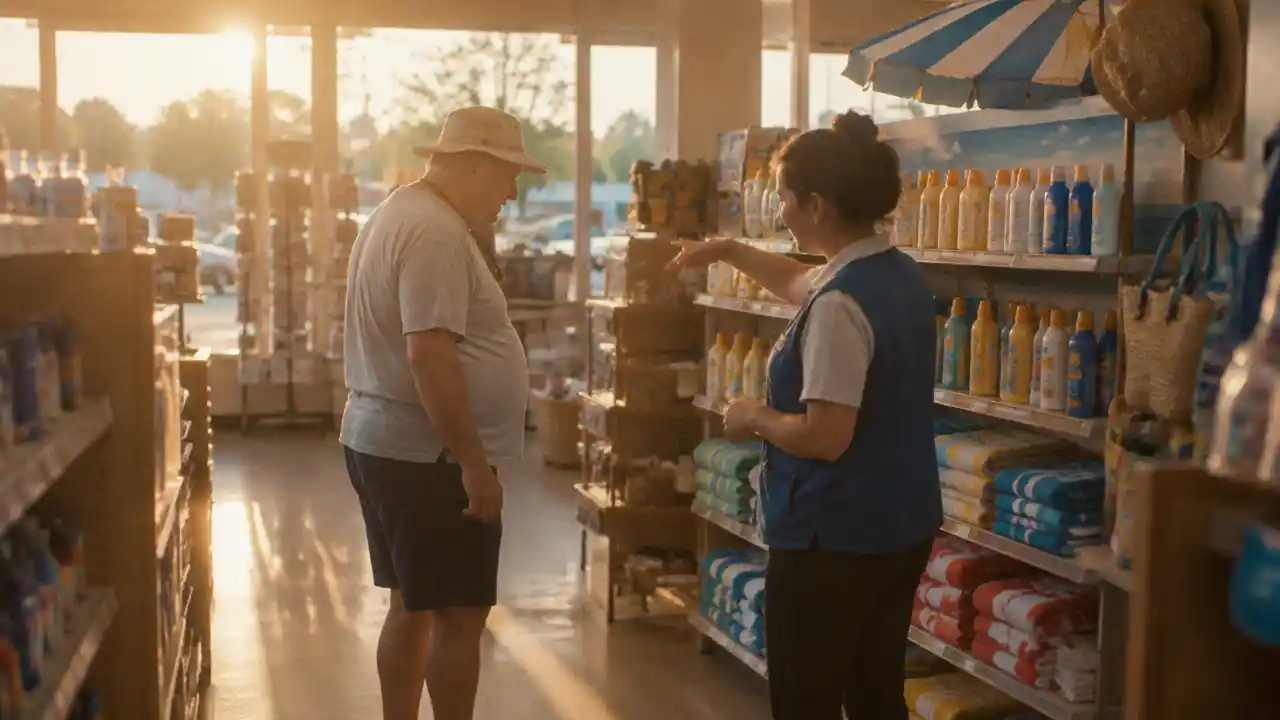 Lesson 517 Asking Which Aisle Has Sunscreen
