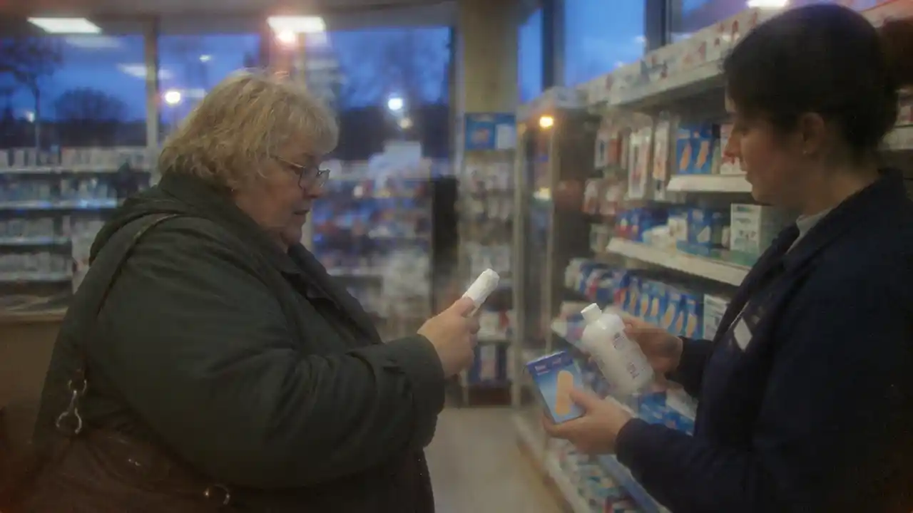 Lesson 525 Buying Bandages for a Cut