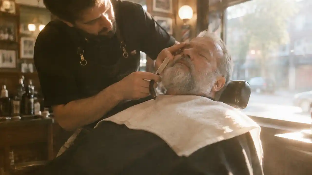 Lesson 535 Getting a Beard Trim and Line Up