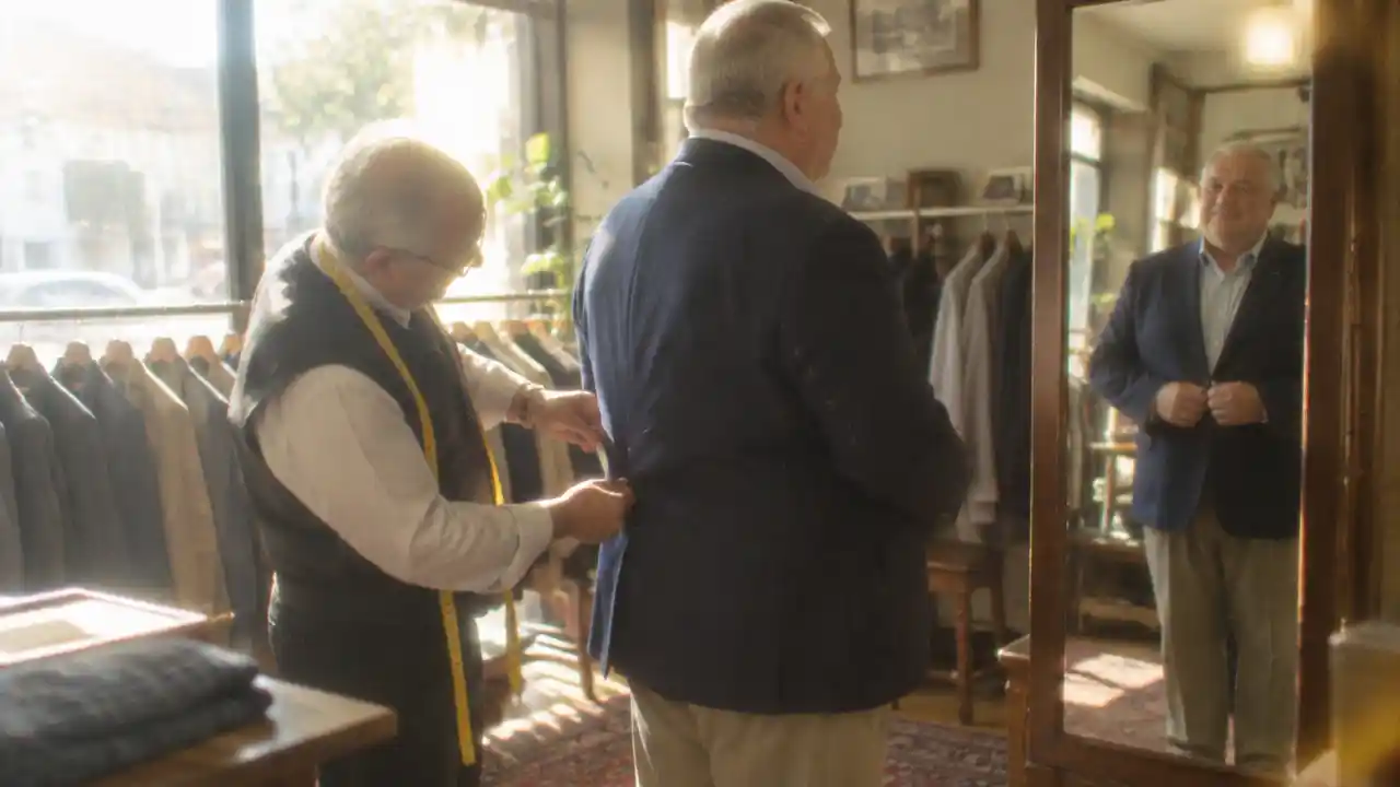 Lesson 554 Asking the Tailor to Take In a Jacket