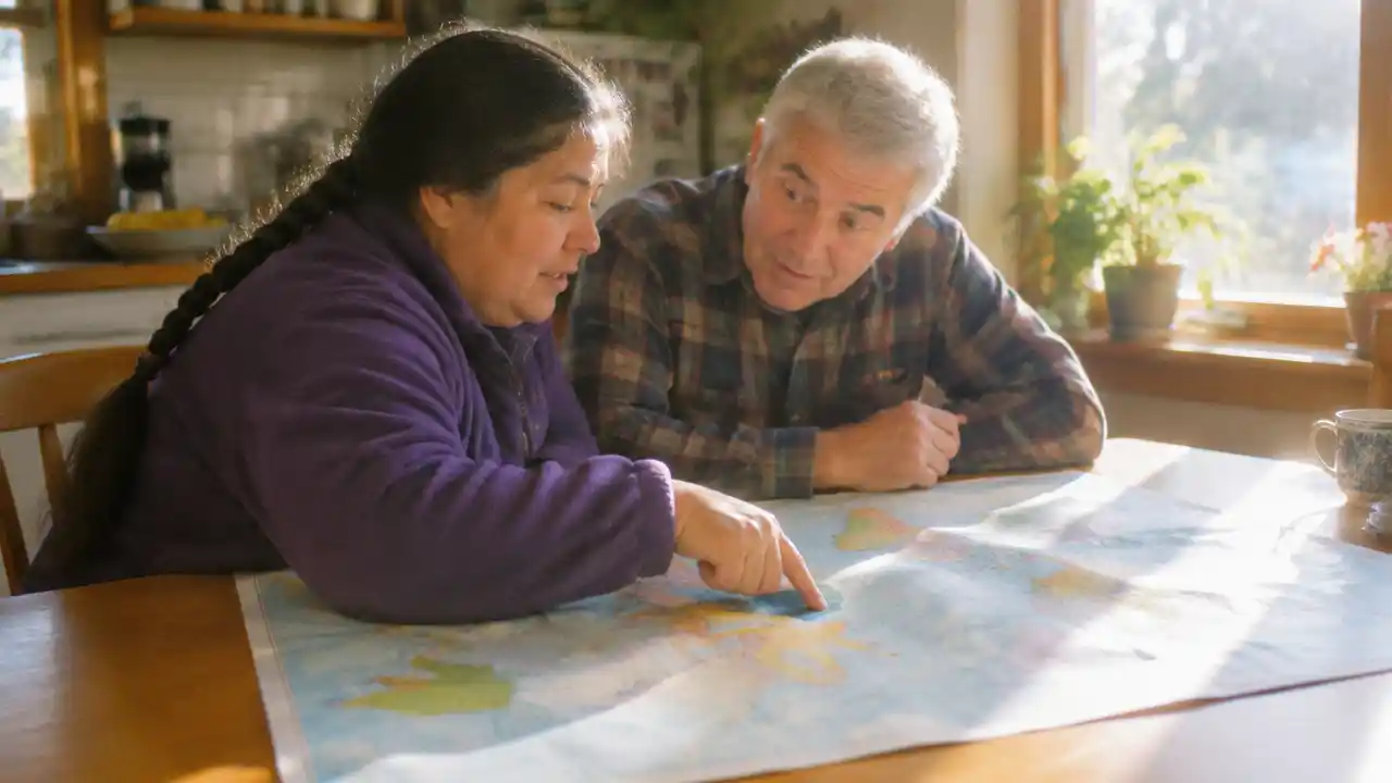 Lesson 53 Explaining Where Your Hometown Is on the Map