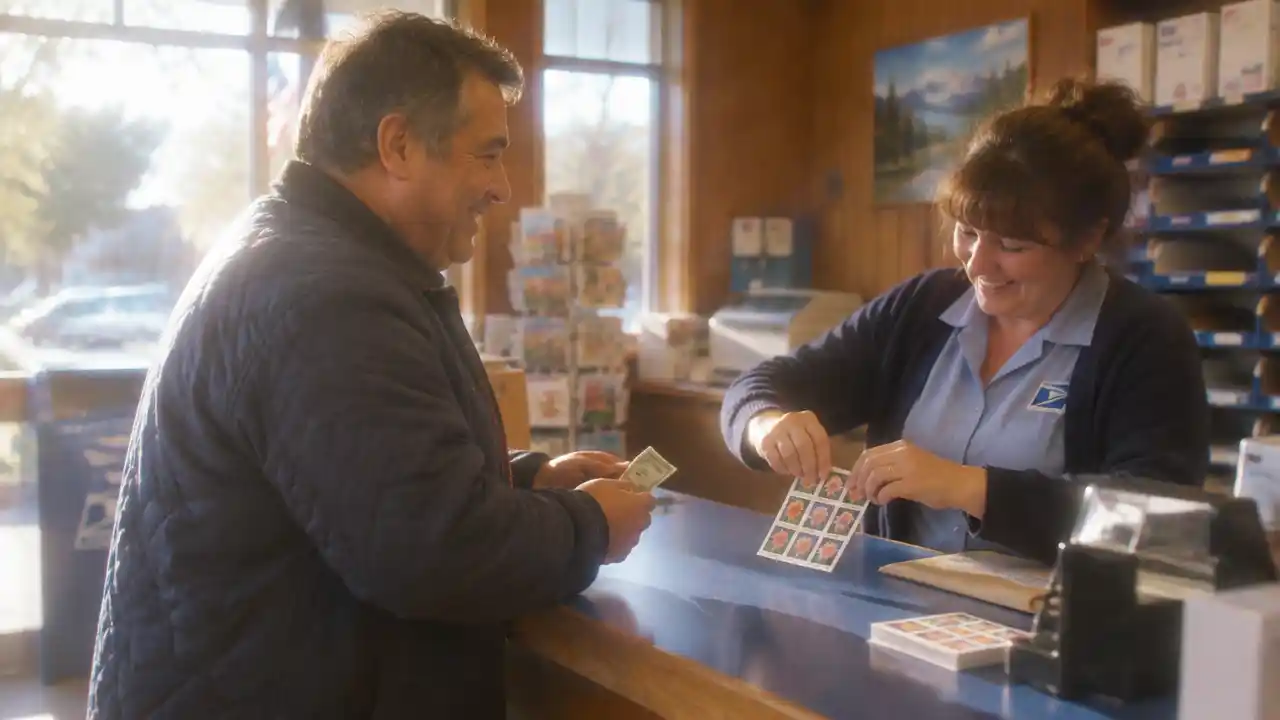 Lesson 563 Buying Stamps at the Post Office