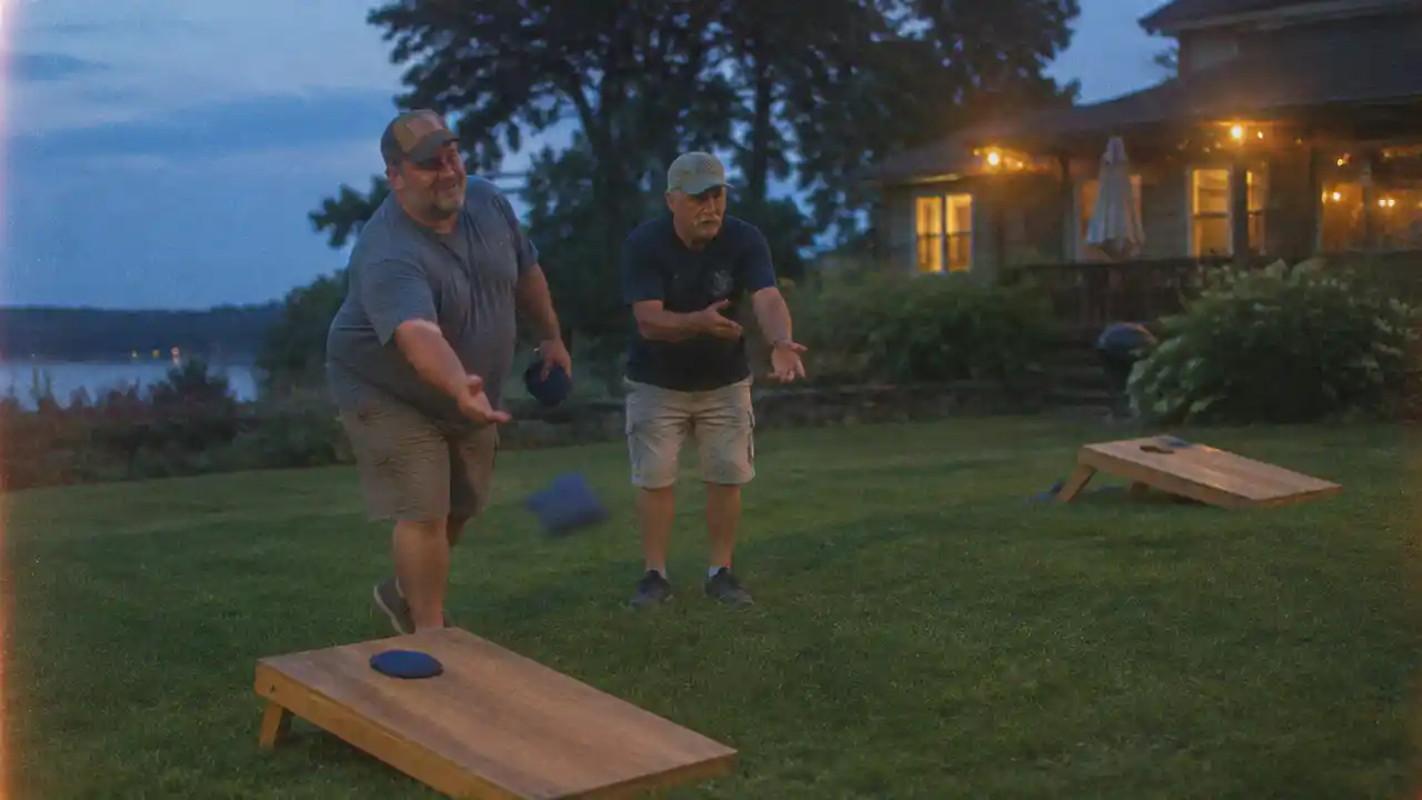 Lesson 685 Joining a Game of Cornhole