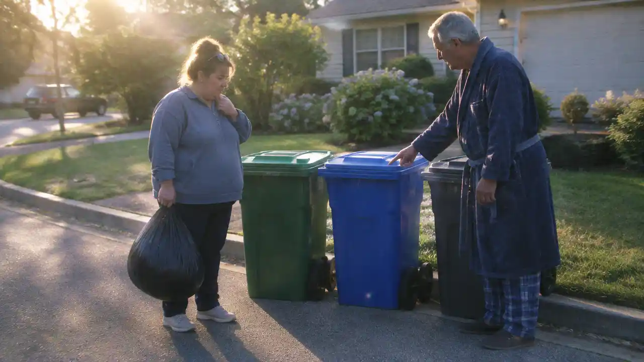 Lesson 802 Asking Which Day the Trash Goes Out