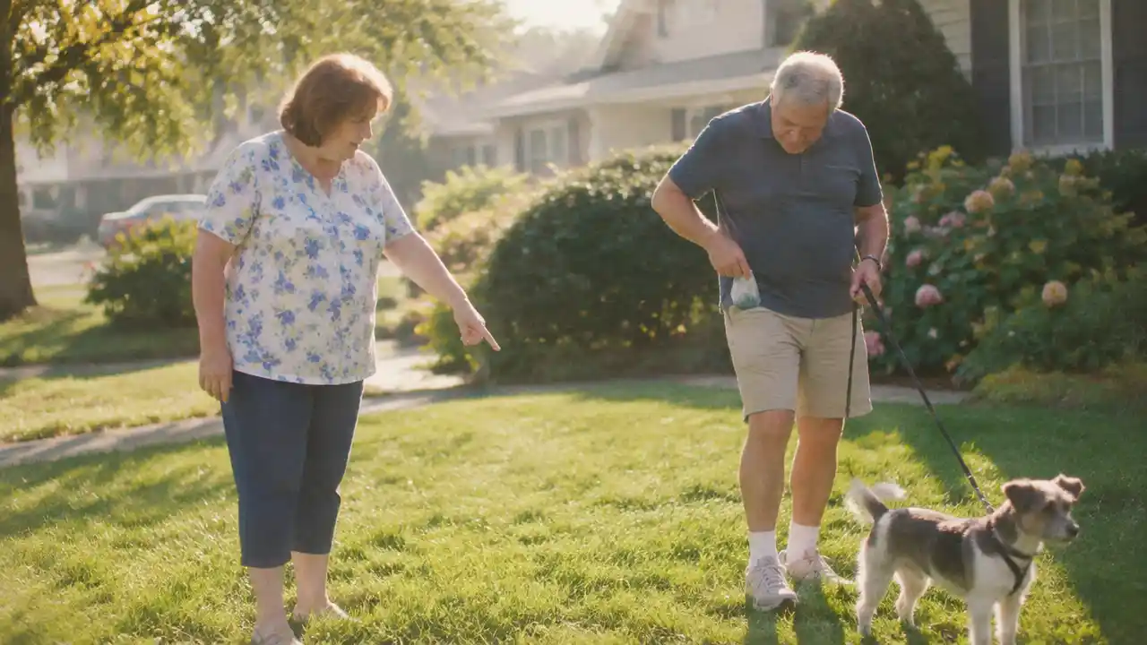 Lesson 819 Asking a Neighbor to Pick Up After Their Dog
