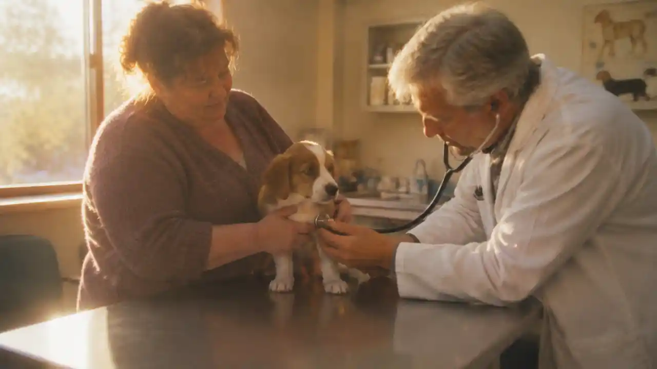 Lesson 825 Taking the Puppy to the Vet