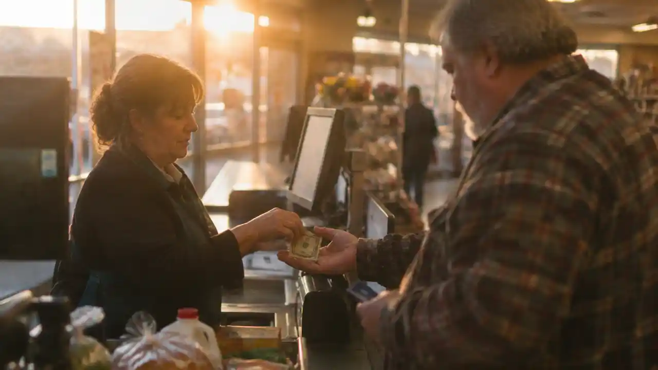 Lesson 104 Asking for Cash Back at the Register