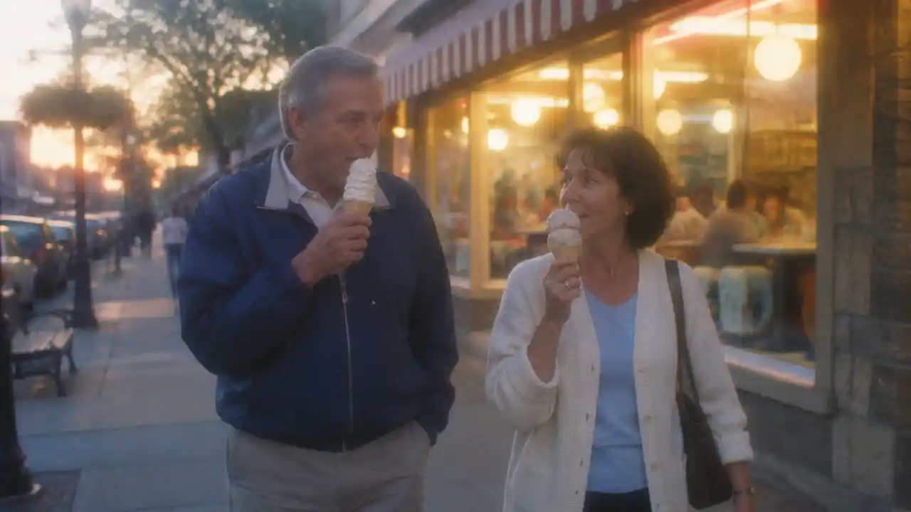 Lesson 952 Going for Ice Cream and a Walk