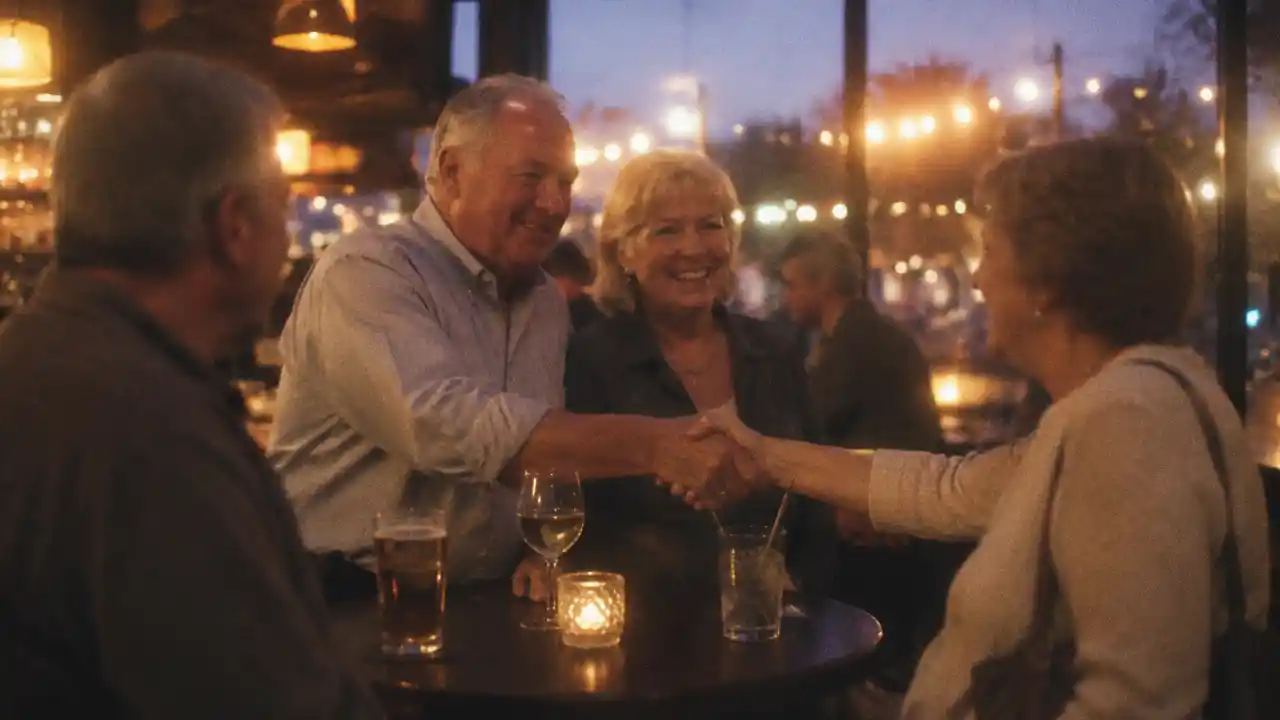 Lesson 986 Saying Hi to the Group at the Bar