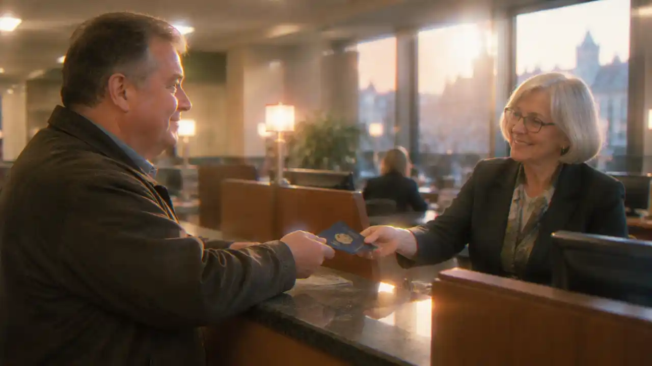 Lesson 1100 Opening an Account With a Passport