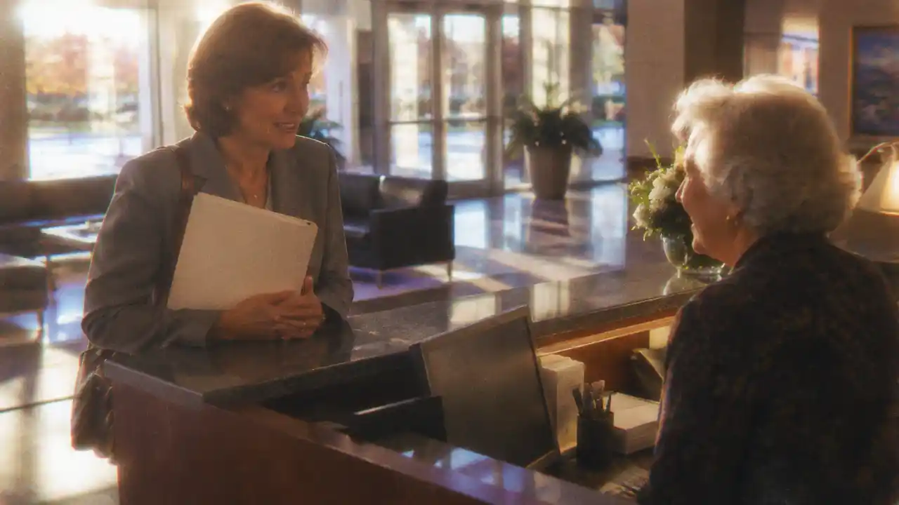 Lesson 1371 Checking In at the Front Desk