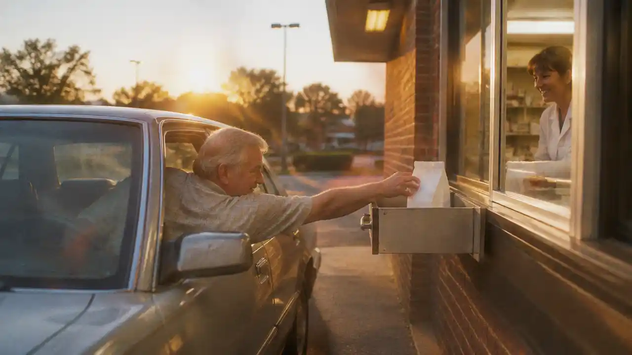 Lesson 1757 Using the Drive Through Window